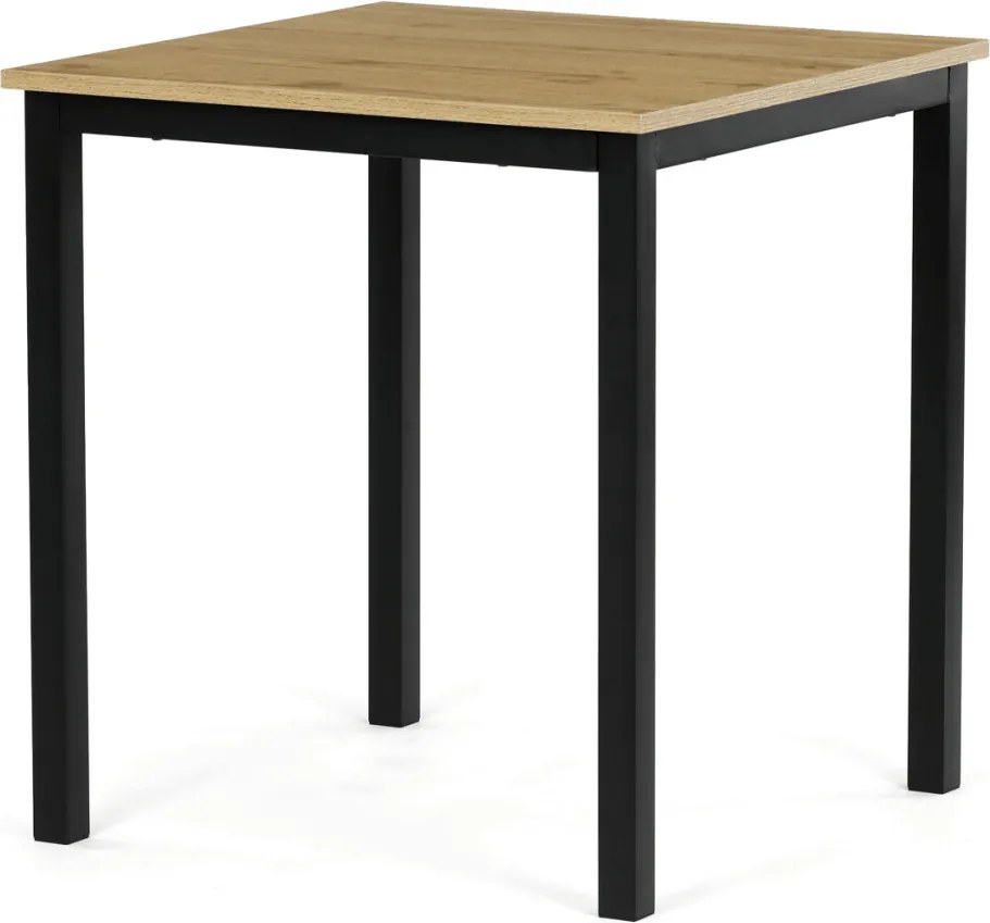 Étkezőasztal 70 × 70 cm melamin tölgy OAK