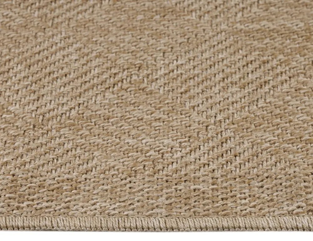 Natúr színű kültéri futószőnyeg 80x250 cm Dhaka – Ayyildiz Carpets