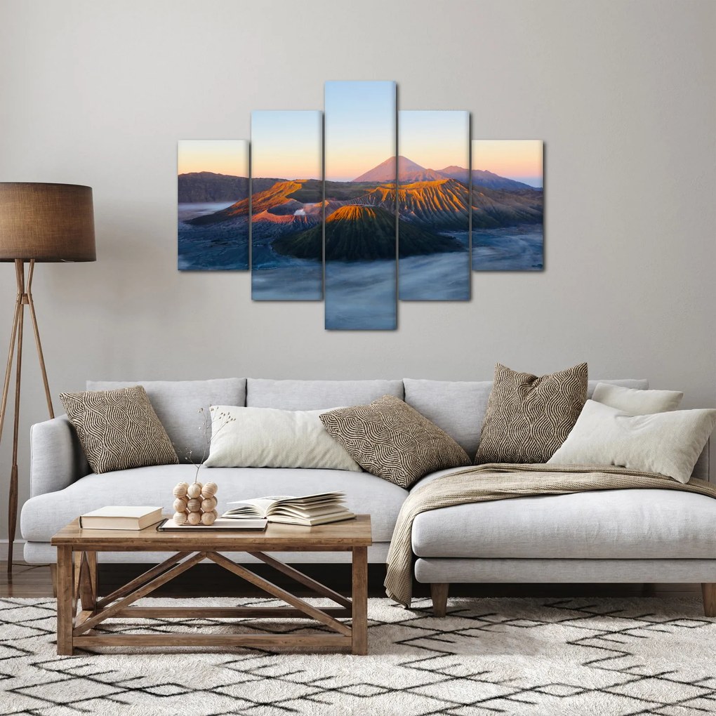 Kép a Bromo-hegyről Indonéziában (150x105 cm)