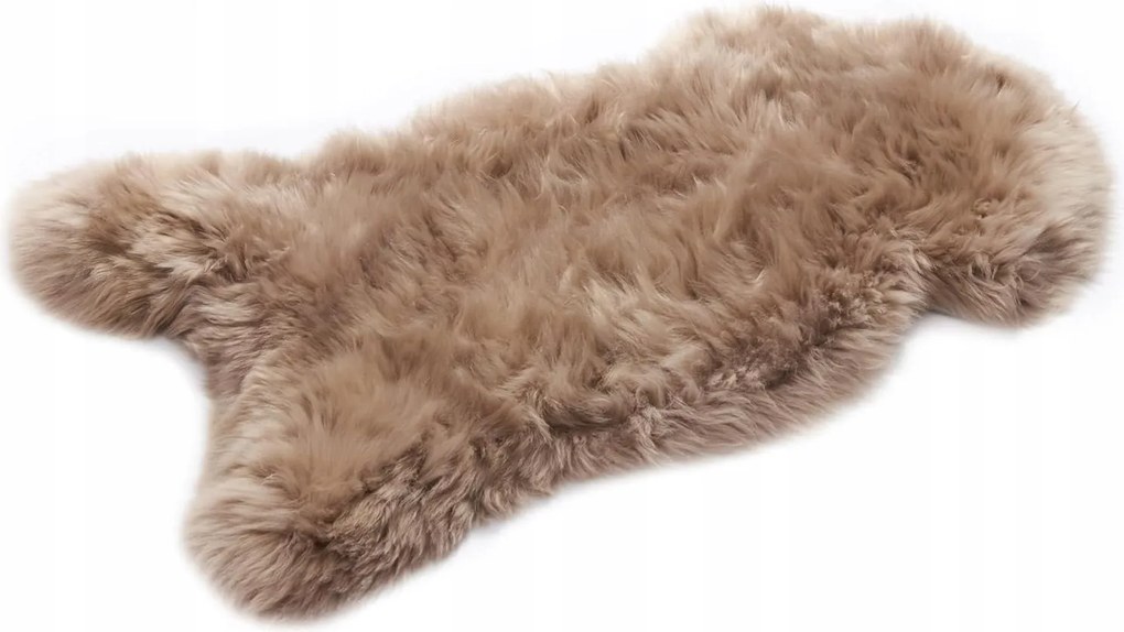 Báránybőr szőnyeg, valódi bőr bárányszőr, M Cappuccino szőnyeg