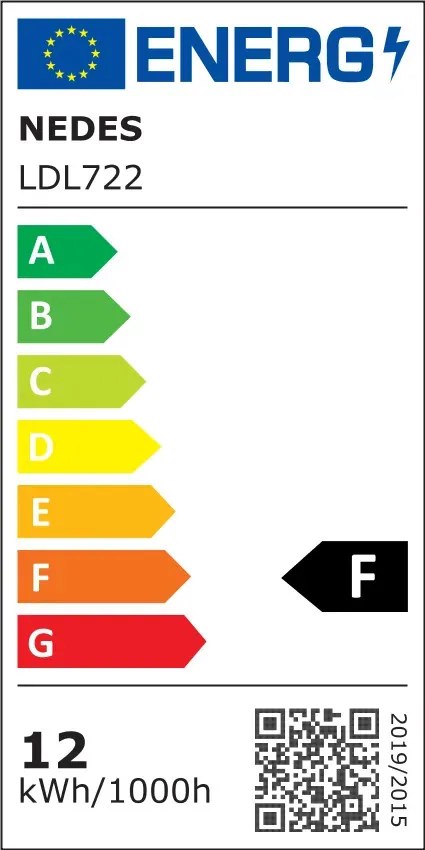 LED fény 11,5W 4000K / COB / WH - LDL722
