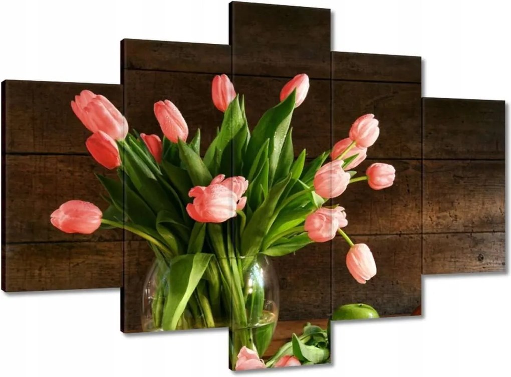 Vászonkép 150x105 Vörös tulipánok