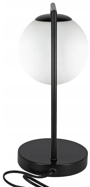 Asztali lámpa 1xE27/40W/230V fekete/fehér