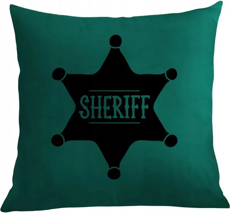 Párna+párnahuzat Sheriff Cowboy Ajándék