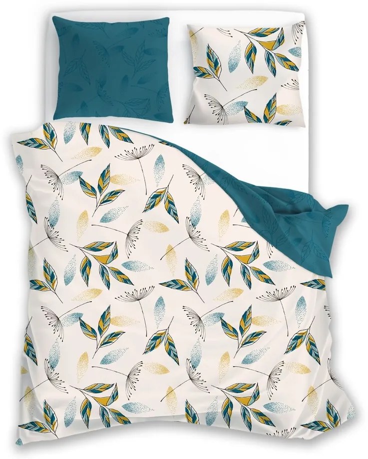 FLANEL mintájú ágyneműhuzat Homa PAMEDA SPRING 140x200 cm