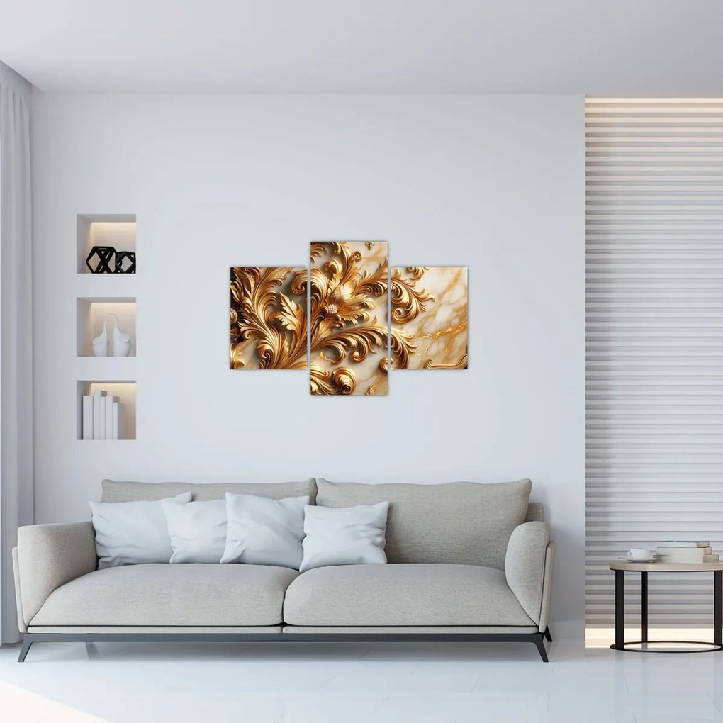 Kép - Márvány arannyal (90x60 cm)