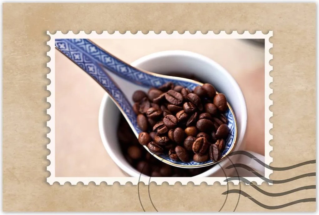 Poszterek 90x60 Aromás kávébabok