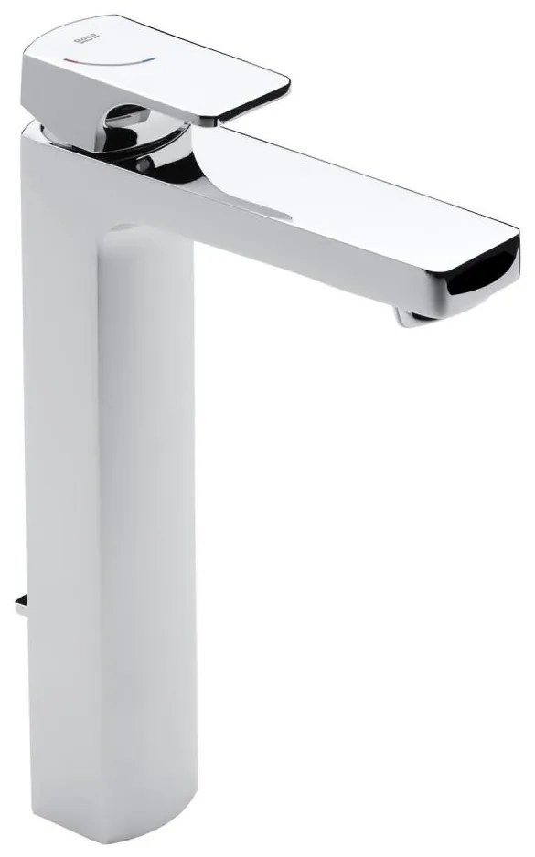 Roca A5A3G01C00 - Mosdócsaptelep + leeresztő L90 27,6 cm fényes króm