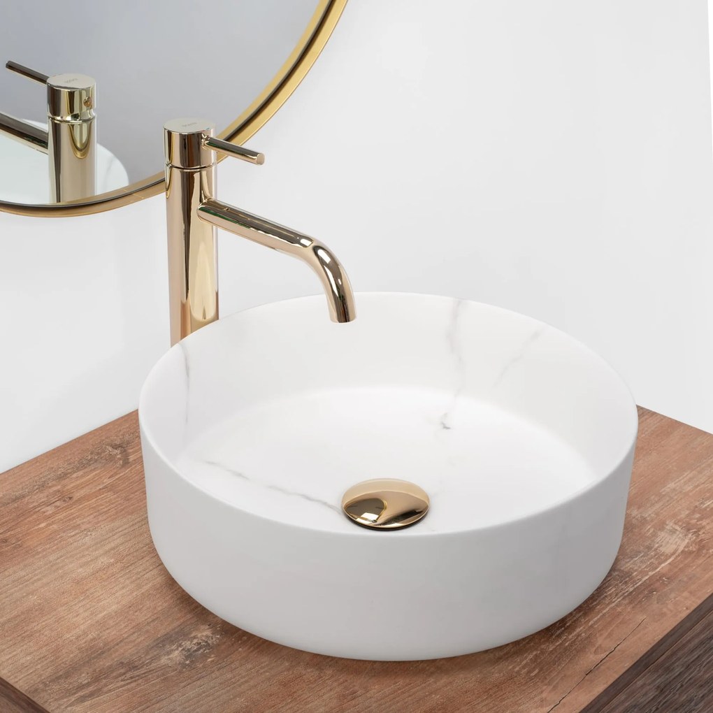 Pultos mosdó Rea Sami Marble Mat