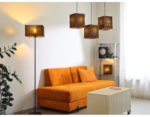 Ledvance - Asztali lámpa DECOR CARDBOARD 1xE27/15W/230V 20x20 cm