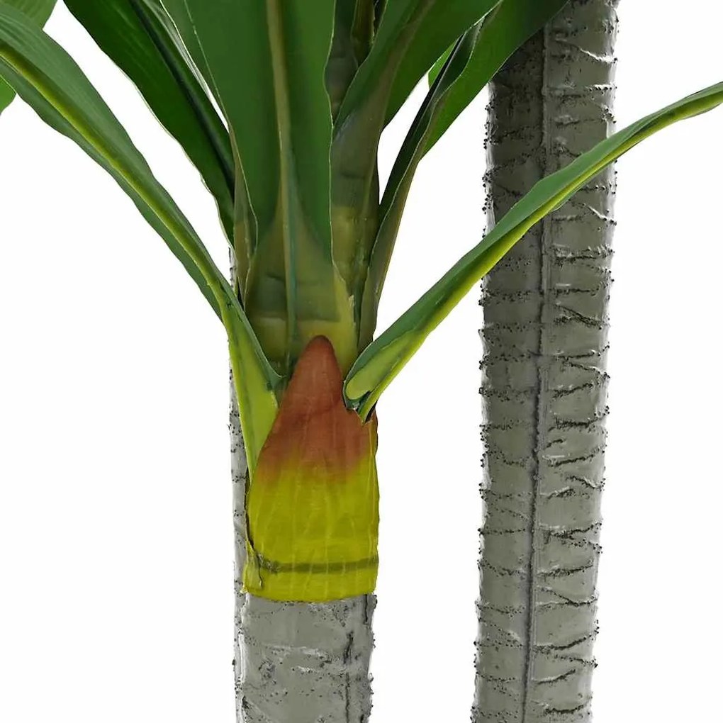 zöld mesterséges dracaena fa 36 levéllel 180 cm