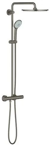 Zuhanyrendszer GROHE Euphoria System termosztatikus csapteleppel Csiszolt kemény grafit 26075AL0
