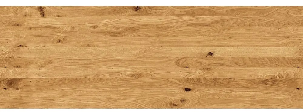 Alacsony tölgyfa komód 100x90 cm Retro - The Beds