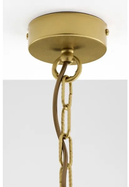 Jupiter 2095 - Láncos csillár ARTHUR 6xE27/15W/230V kék/arany