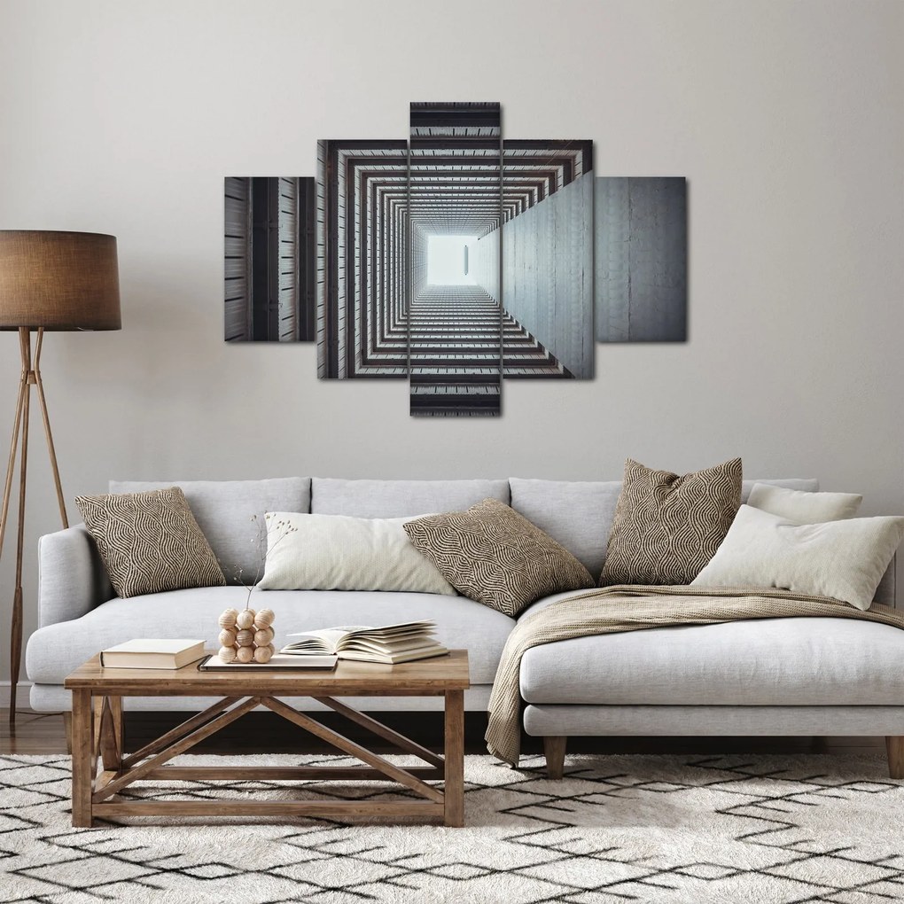 Kép - Kilátás az épület belsejéből (150x105 cm)