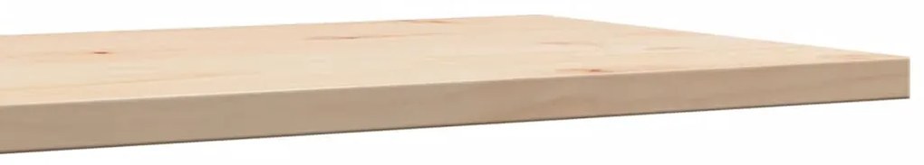 4 db tömör fenyőfa téglalap alakú asztallap 90 x 45 x 2,5 cm