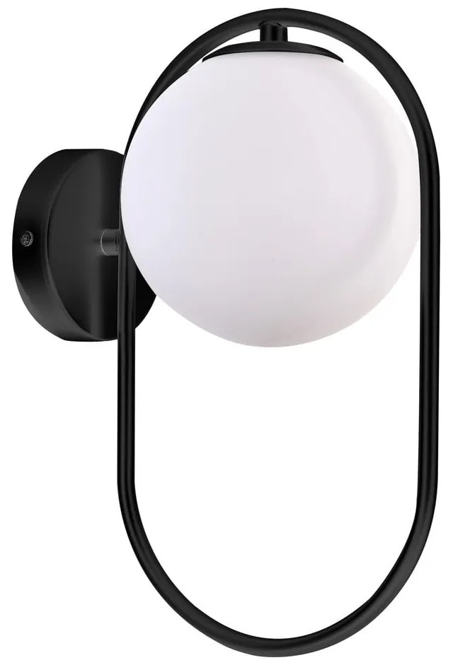 Fekete fali lámpa Cordel – Candellux Lighting