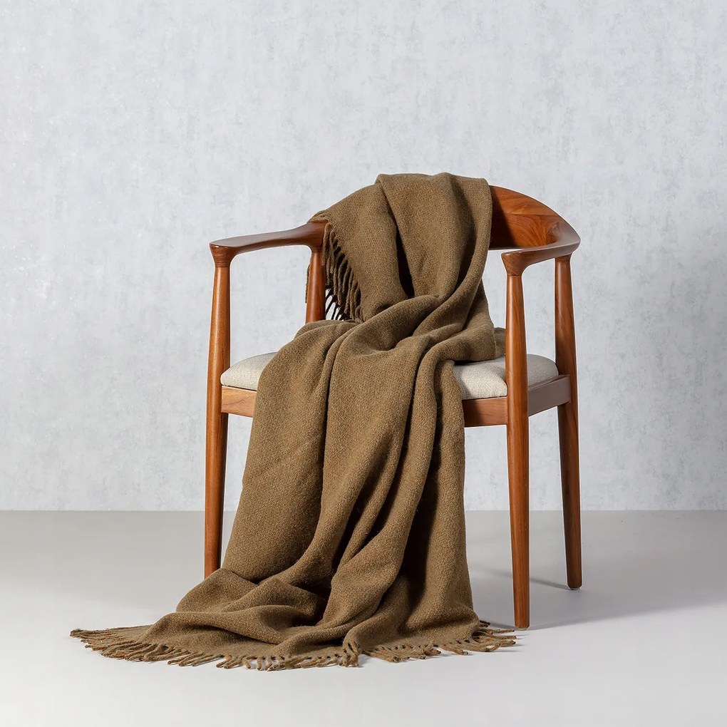 Dekoria Pléd Zeeland 140x200cm melange barna