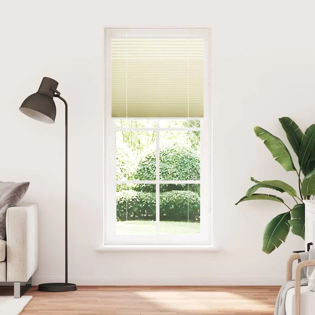 pliszírozott redőny krém 100x200 cm szövetszélesség 99,4 cm