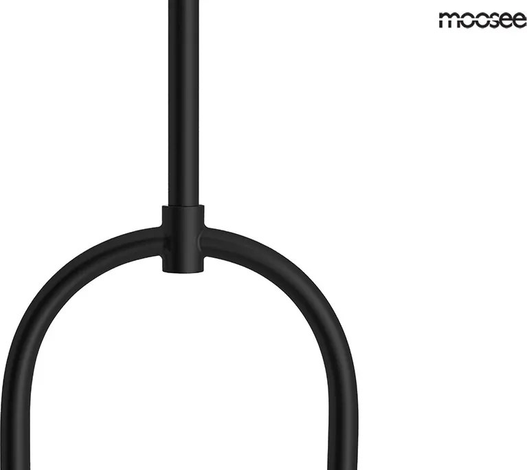 KING HOME MSE010100261 LOW Többágú Függesztett Lámpa Fekete G9 IP20