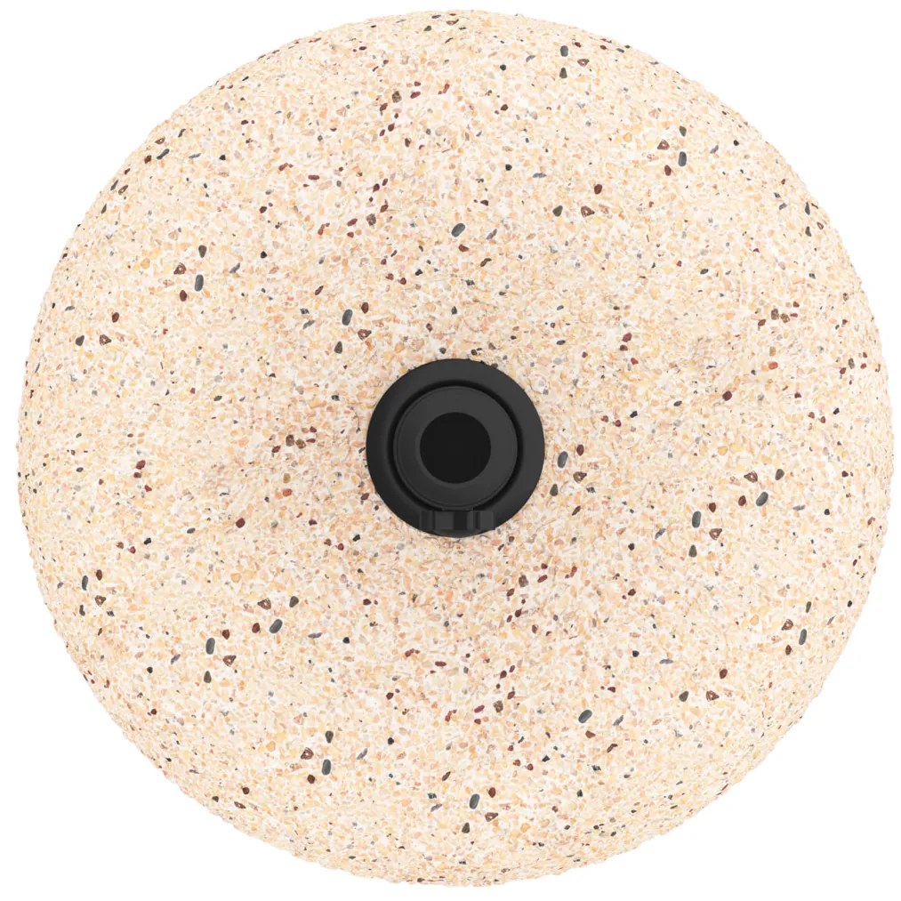 Napernyő alap 37/42/52/58 mm-es oszlopokhoz, Sárga beton, 20 kg