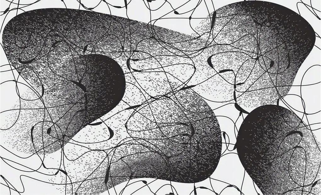 Flizelin tapéta Fali furnér 3D hatás Absztrakt minta 416x254 Ragasztó