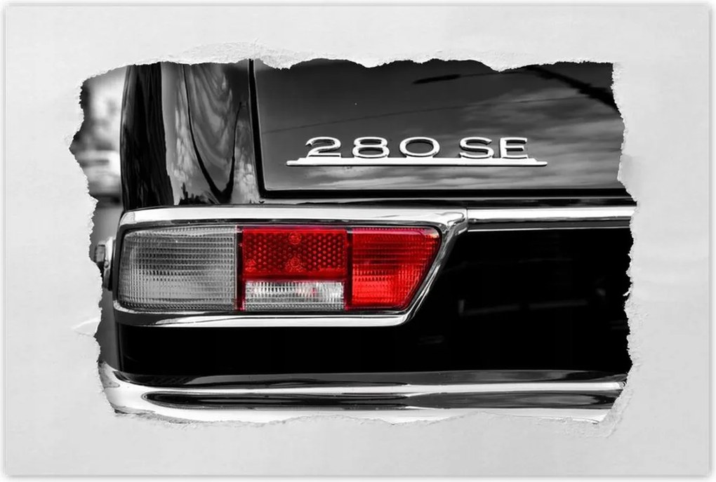 Poszterek 120x80 Mercedes 200SE Lámpa