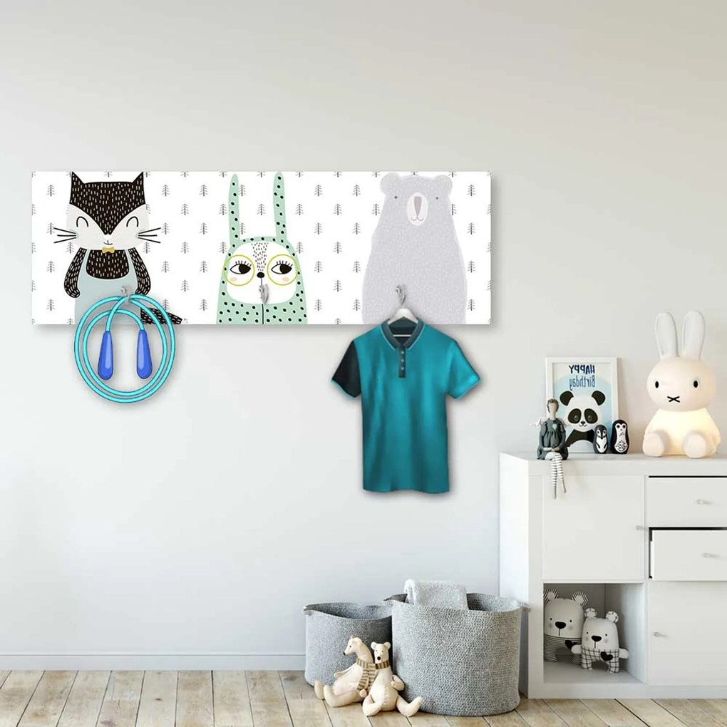 Gario Fali fogas Állatok gyerekeknek Méret: 118 x 40 cm