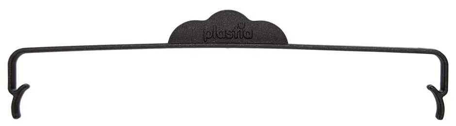 Hold 2 db fekete virágláda rögzítő - Plastia