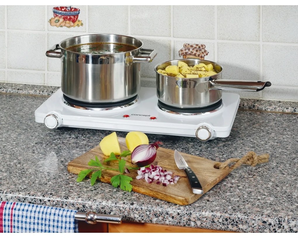 Concept VE3025 kettős főzőlap, 2250 W