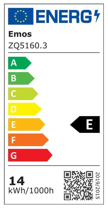 Classic Warm White 3 db LED izzó, A60, WW, 13,2W E27 - EMOS