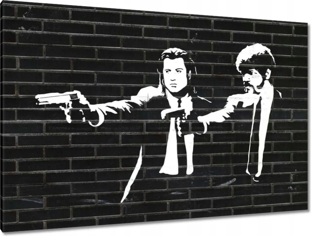 Festmények 120x80 Ponyvaregény Graffiti