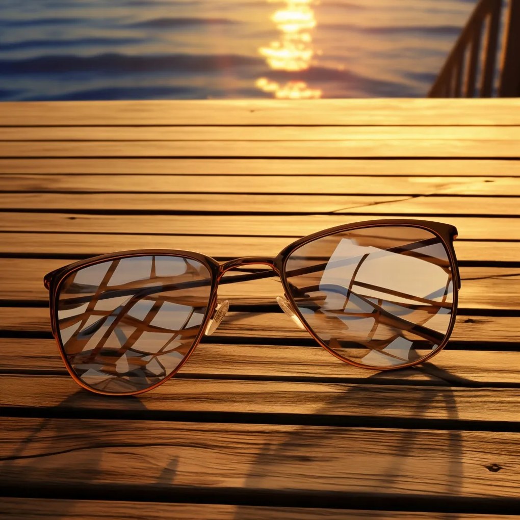 Poszter 80x80cm Nyár a tükröződésben