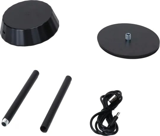 Aigostar - LED dimmelhető asztali lámpa AMBIENT LED/2,4W/5V 3000-6500K fekete
