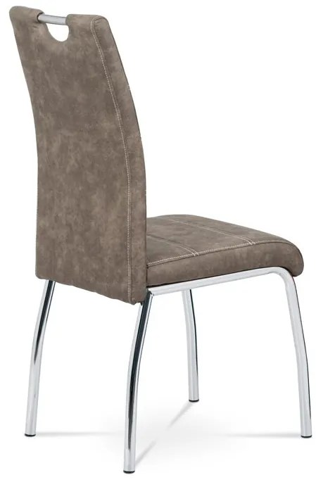 Barna Vintage Szövet Étkezőszék. HC-486 BR3