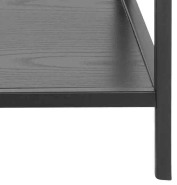 SARON konzolasztal fekete színben