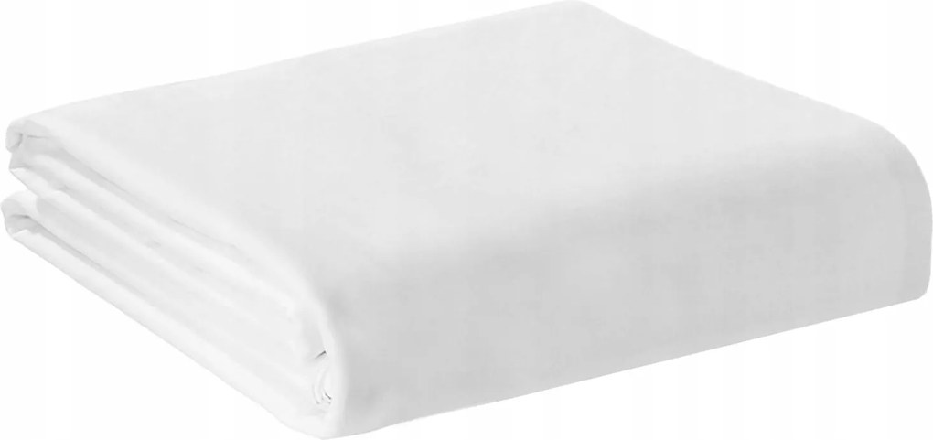 Szállodai Lepedő Hagyományos Klasszikus Fehér Pamut 220x240 cm