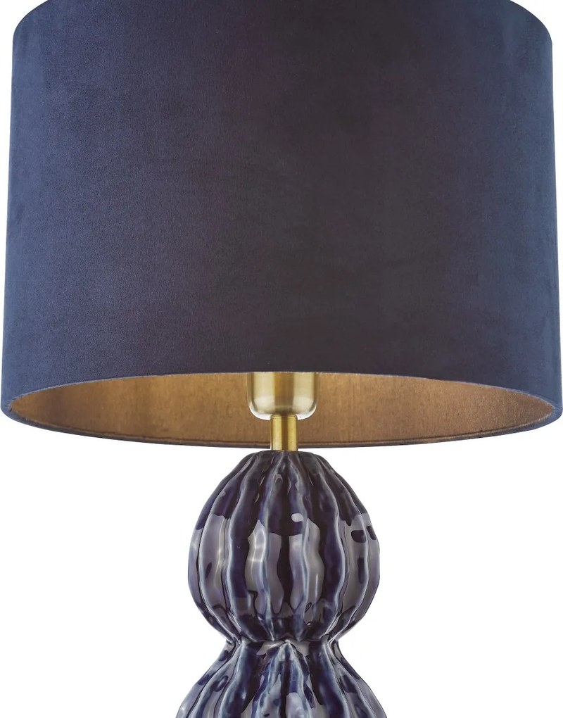 Dar Lighting modern asztali lámpa lorelai kék darlor4223