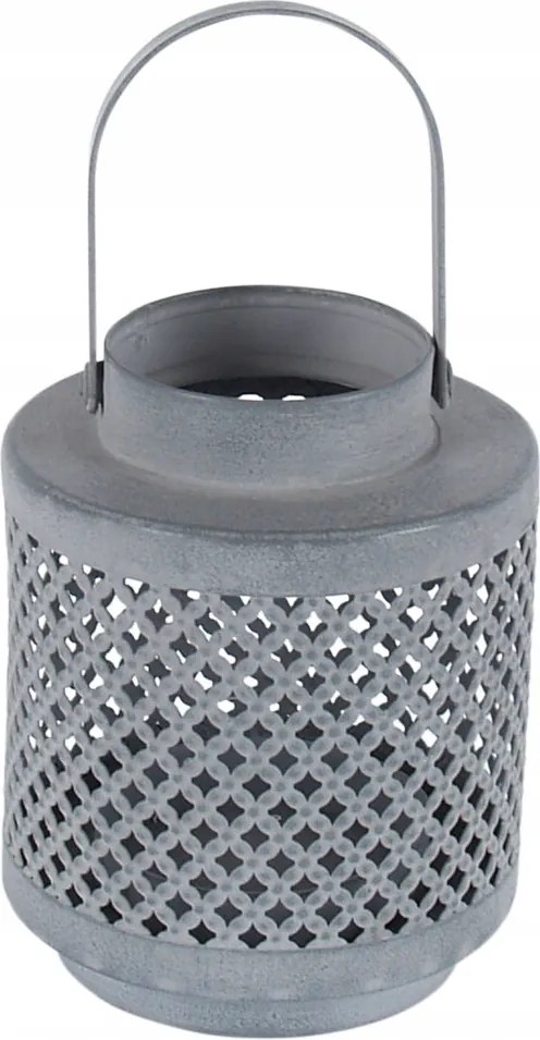 Roma mini lámpa fém, függesztett, 11 x ⌀9 cm, rusztikus szürke