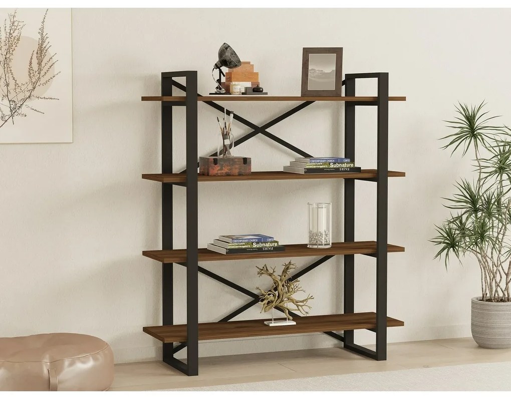 Makro Walnut polcállvány