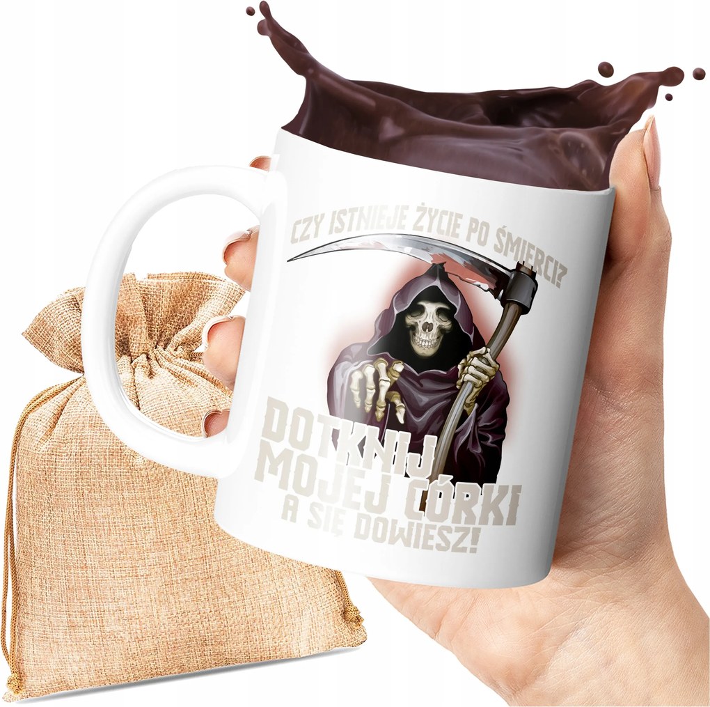 Nyomott Mintás Bögre Vicces Ajándék Apa Van-e Élet A Halál Után Print