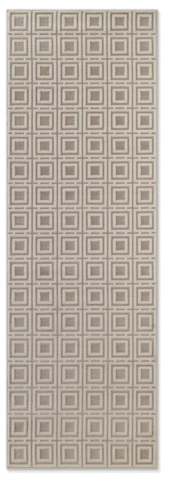 Krémszínű futószőnyeg 80x240 cm Perles Howlite – Elle Decoration