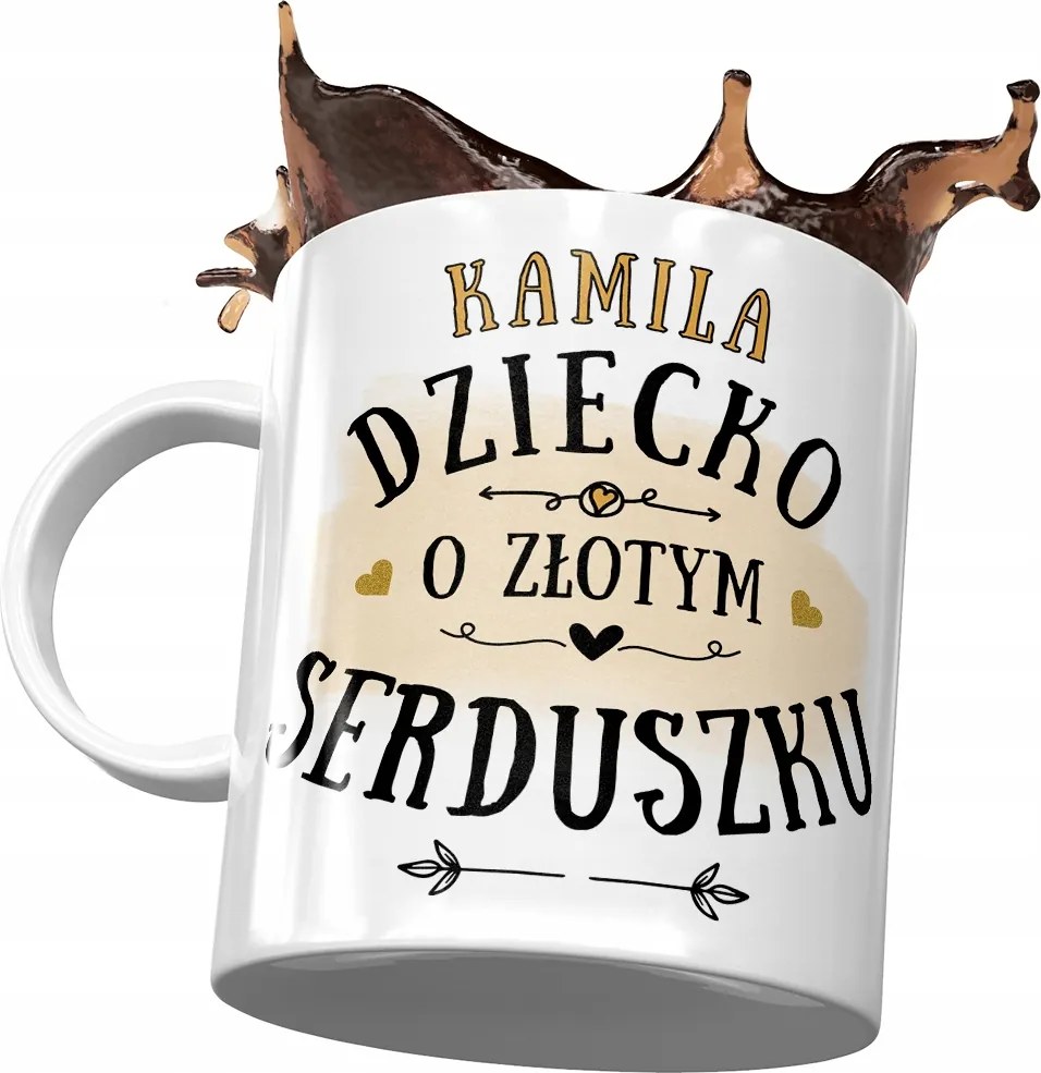 Kamilla Bögre Születésnapra Névnapra Ajándék Nyomtatott Fotóval