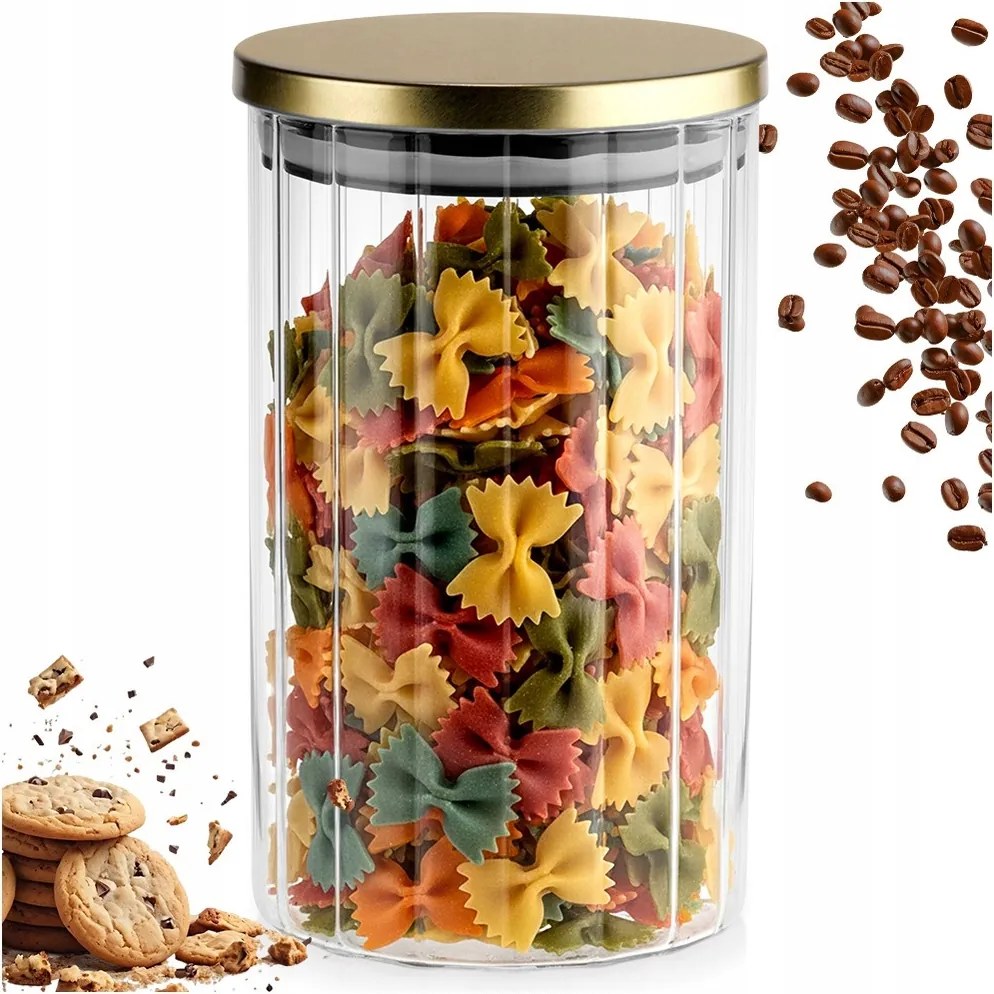 Konyhai Tároló Doboz élelmiszerek tárolására 1L