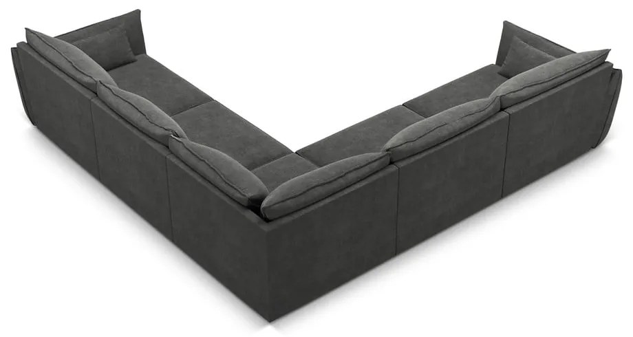 Szürke sarokkanapé (variálható) Vanda – Mazzini Sofas
