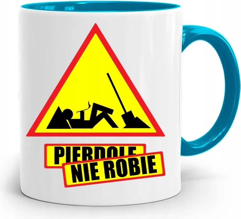 Kék Bögre Vicces Pie*dole Nem Készítek fényképes nyomattal