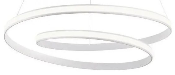 Redo 01-1890 - LED dimmelhető kábeles csillár TORSION LED/35W/230V átmérő 75 cm fehér