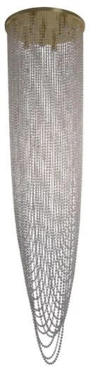 Searchlight 10883-10SB - SWOOP felületre szerelhető csillár, 10x GU10/50W/230V