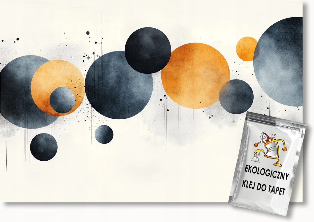 Fotótapéta Flizelina Absztrakt Minimalizmus Geometria Kör 150x105 ragasztó