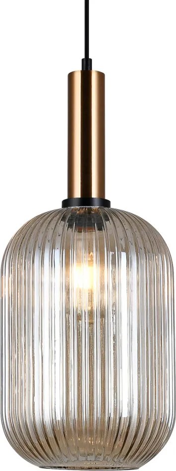 ITALUX PND-5588-1L-BRO-AMB ANTIOLA Többágú Függesztett Lámpa E27 IP20